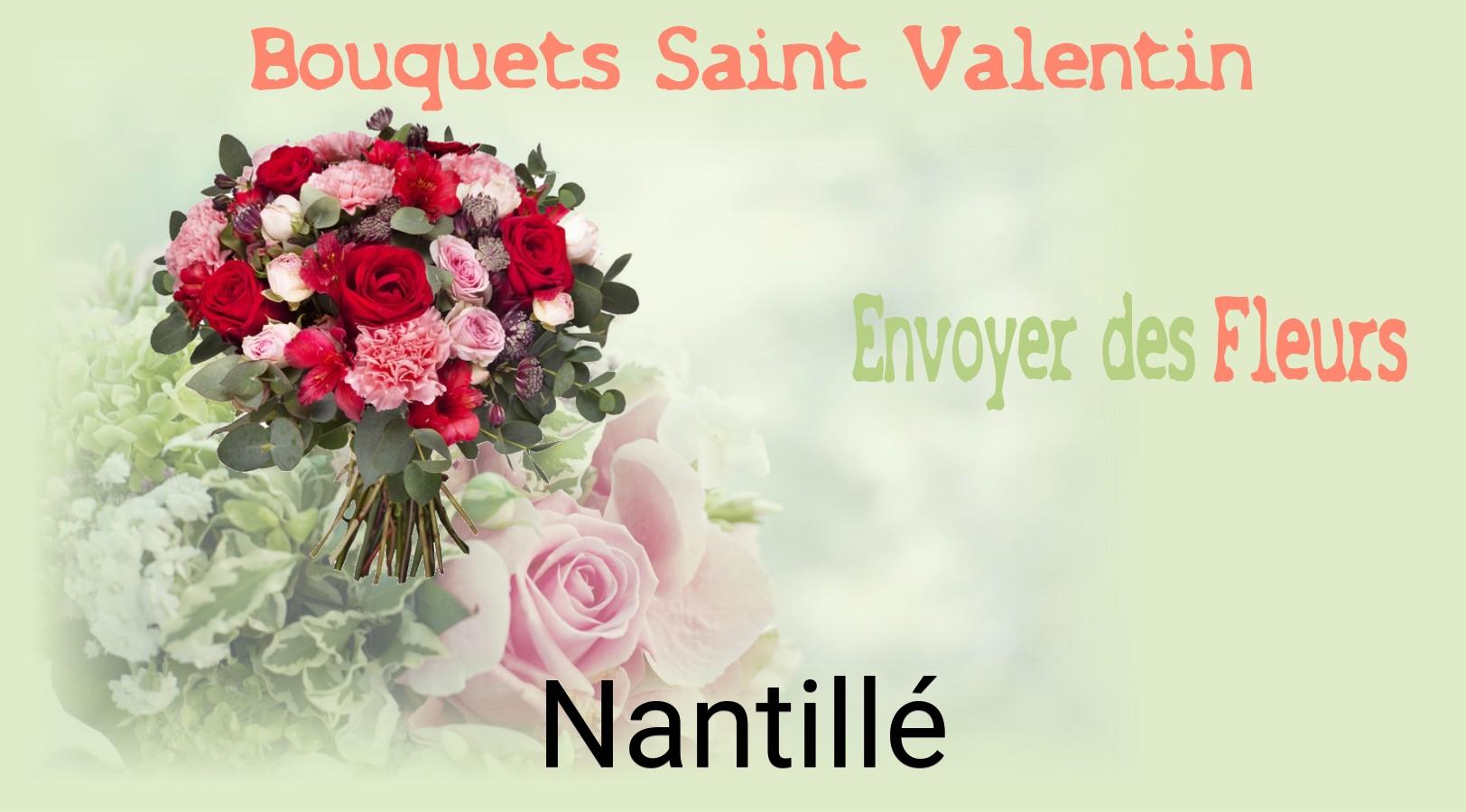 Roses de Saint-Valentin livrées à Nantillé